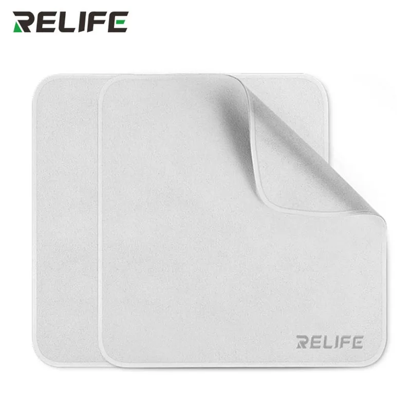 REIFE RL-045C Microfiber Double-Layer Polishing Cloth For Cell Phone Wiping Dust Removal Super Clean Official Same Style |