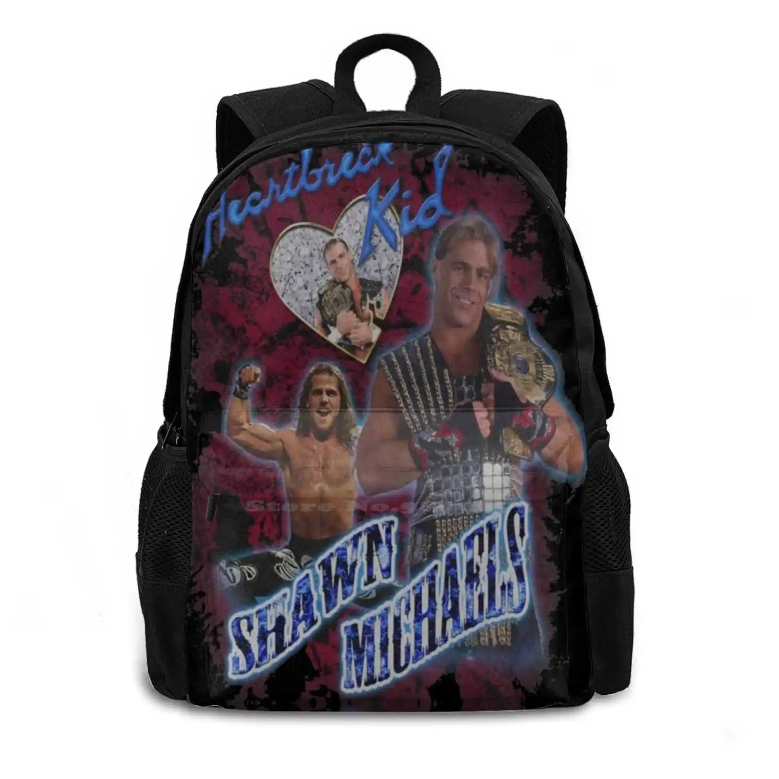 Bolsos escolares de viaje para hombre y mujer, maletín de viaje para ordenador Hbk Heartbreak Kid Hbk Pro Wrestling Wwf - AliExpress Maletas bolsas