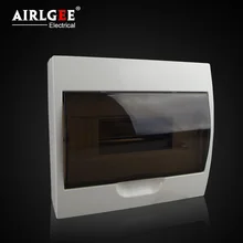 10 way Surface-mounted Distribution Box waterproof Plastic Circuit Breaker Box Home user Waterproof strong electric lighting box