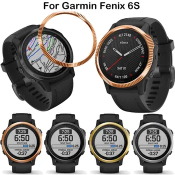 

Styling Ring For Garmin Fenix 6 /Fenix 6S Sapphire Anti-scratch Protection Ring smart watch Ring Styling Case metal Cover