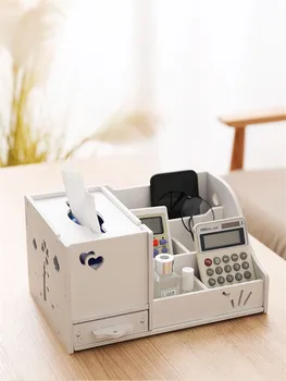 

Tissue Box Home Makeup Box Living Room Tea Table Remote Control Storage Box Creative Napkin Carton