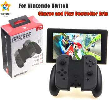 

1000Mah For Nintend Switch Charger Hold Grip Accessories Nintendoswitch Joycon Power Bank Controller Charging Dock Station Stand