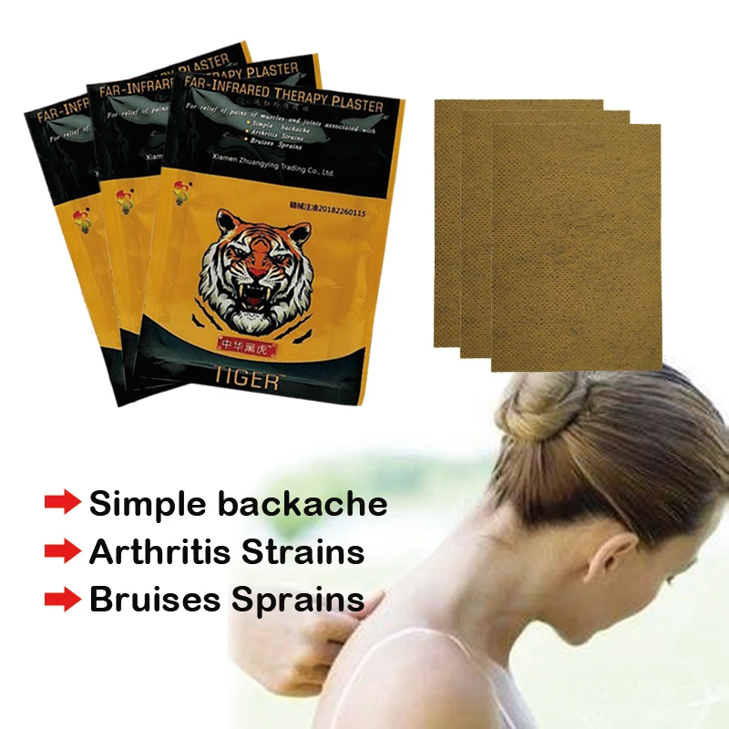 24pcs-Tiger-Balm-Medical-Plasters-Knee-Joint-Patch-Pain-Relieving-Patch-kneeling-at-arthritis-Back-Pain