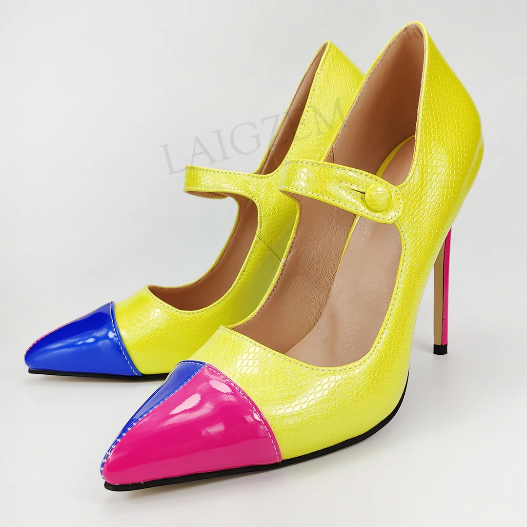 colorful mary jane shoes
