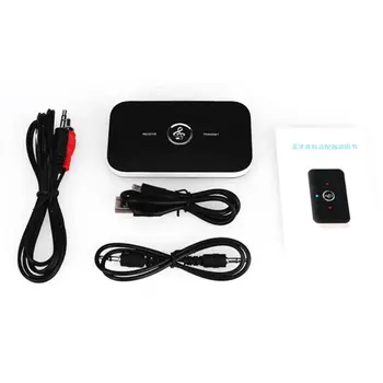 

B6 Bluetooth 5.0 Transmitter Receiver 2In1 RCA 3.5mm 3.5 Aux Jack Wireless Adapter