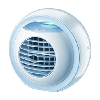 

Round Desktop Small Air Conditioner Office Desktop Fan Small Mute Mini Car Water Cooler