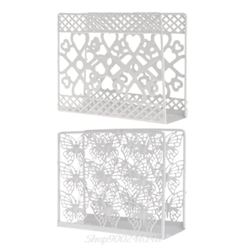 

Metal Napkin Serviette Holder Dispenser rust resistant Paper Tissue Rack Home Party Table Decor Jy16 20 Dropship