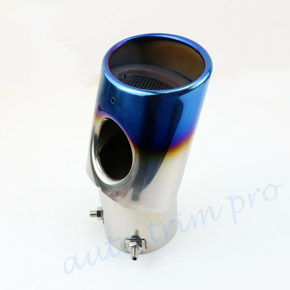 Fit for Honda CRV CR-V Accessories Tailpipe Rear Muffler Tail Exhaust Tip Cover Trim Stainless Steel Style