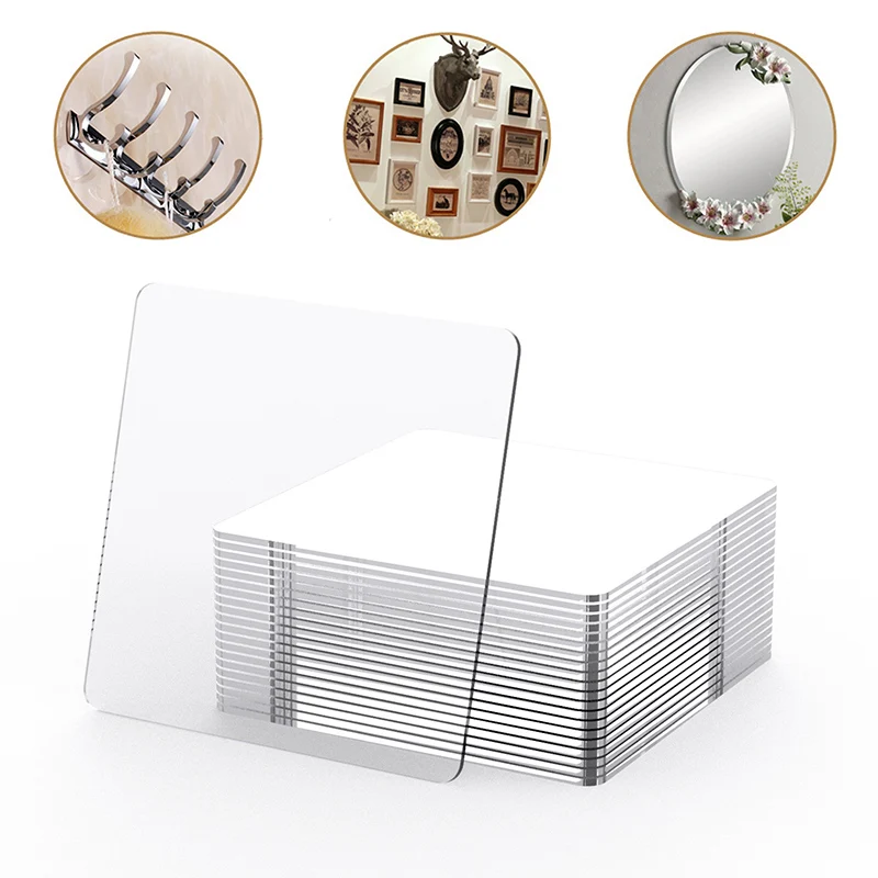 Waterproof Sticker Powerful Non-Mark Photo Wall Auxiliary Double-Sided Pendating Fixed Two Sticky Bathroom Tape 10/20Pcs double sided tape