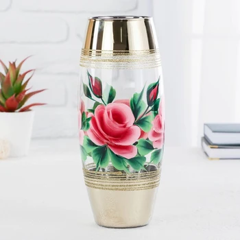 

Vase FLORA 'Wreath of roses' d-8 cm 11.5x26 cm 4852233