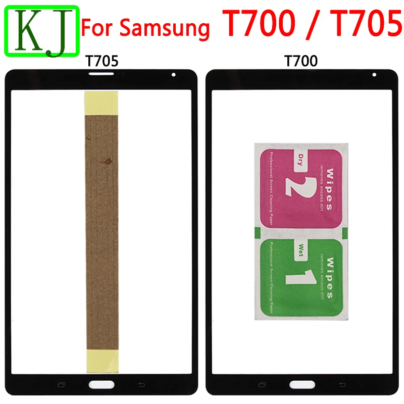 Для samsung Galaxy Tab S LTE T705 T700 Передняя стеклянная панель для объектива 8,4 ''для T705 T700 сенсорная стеклянная панель