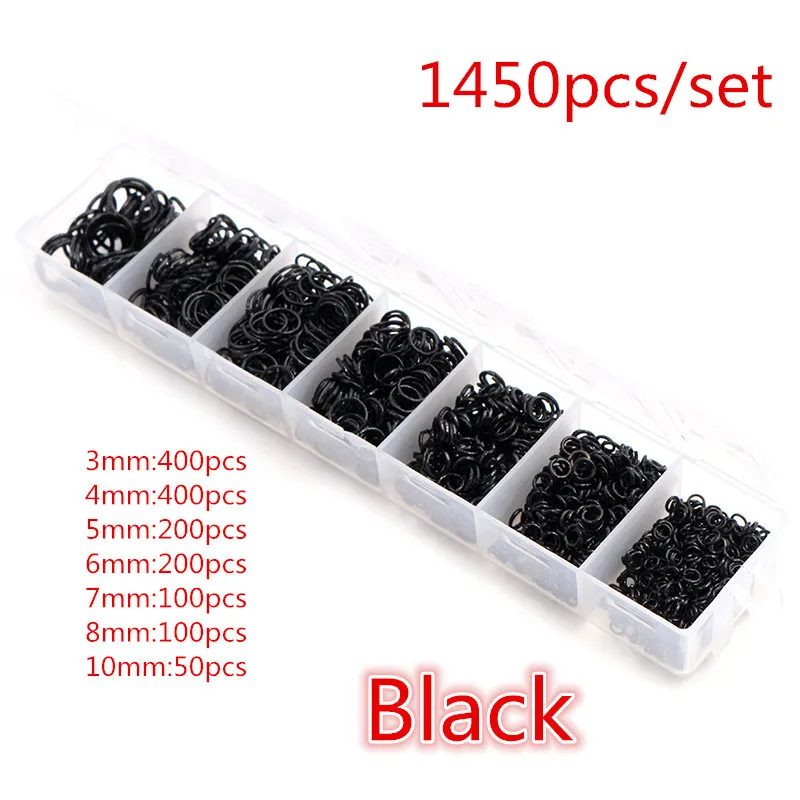 One Set Box 3 4 5 6 7 8 10mm 8 Colors Open Jump Rings Split Rings Link Loop For DIY Jewelry Making Findings Connector 