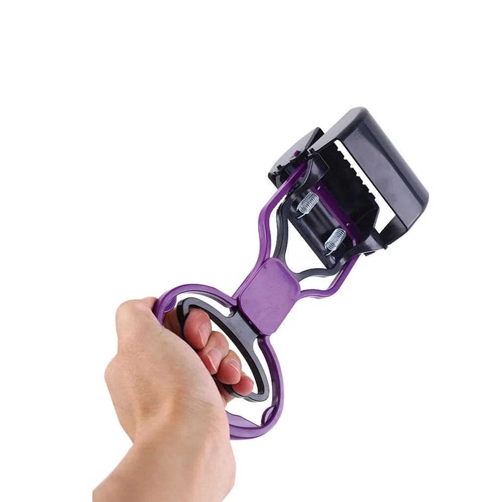 Для домашних животных с длинной ручкой челюсти Poop Совок Очистка для животных feces собака щенок кошка отходы палочки инструменты для очистки на открытом воздухе