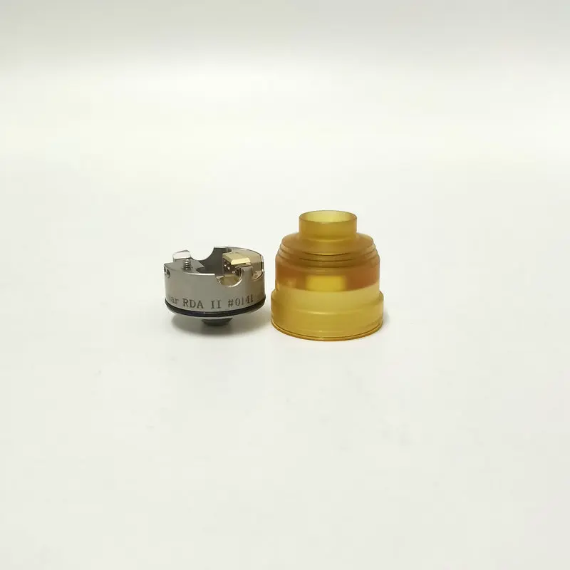Новейший атомайзер Hussar V2 2,0 RDA 22 мм 316 SS с регулируемым нижним потоком воздуха верхняя система наполнения vape танк - Цвет: ultem