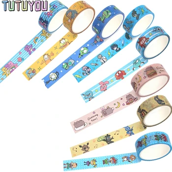 

PC940 1pcs Anime Washi Tape Decorative Adhesive Tape Diy Scrapbooking Sticker Label Craft Masking Tape