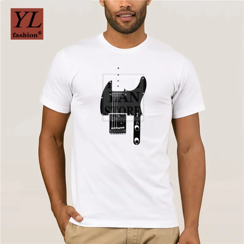 

T Shirts Short fashion men Telecaster Body T Shirt tshirt men