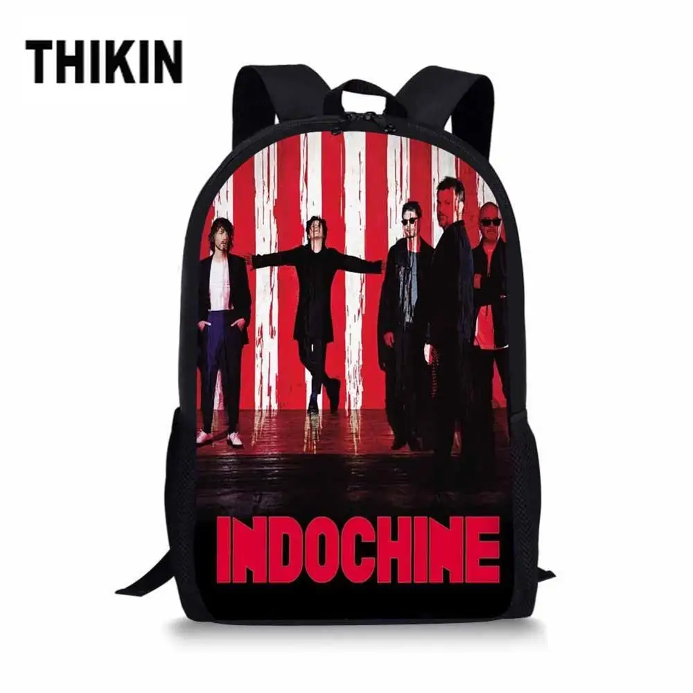 THIKIN школьный рюкзак INDOCHINE для девочек, школьные сумки Alice& June, детские сумки, Студенческая сумка через плечо для детей Mochila