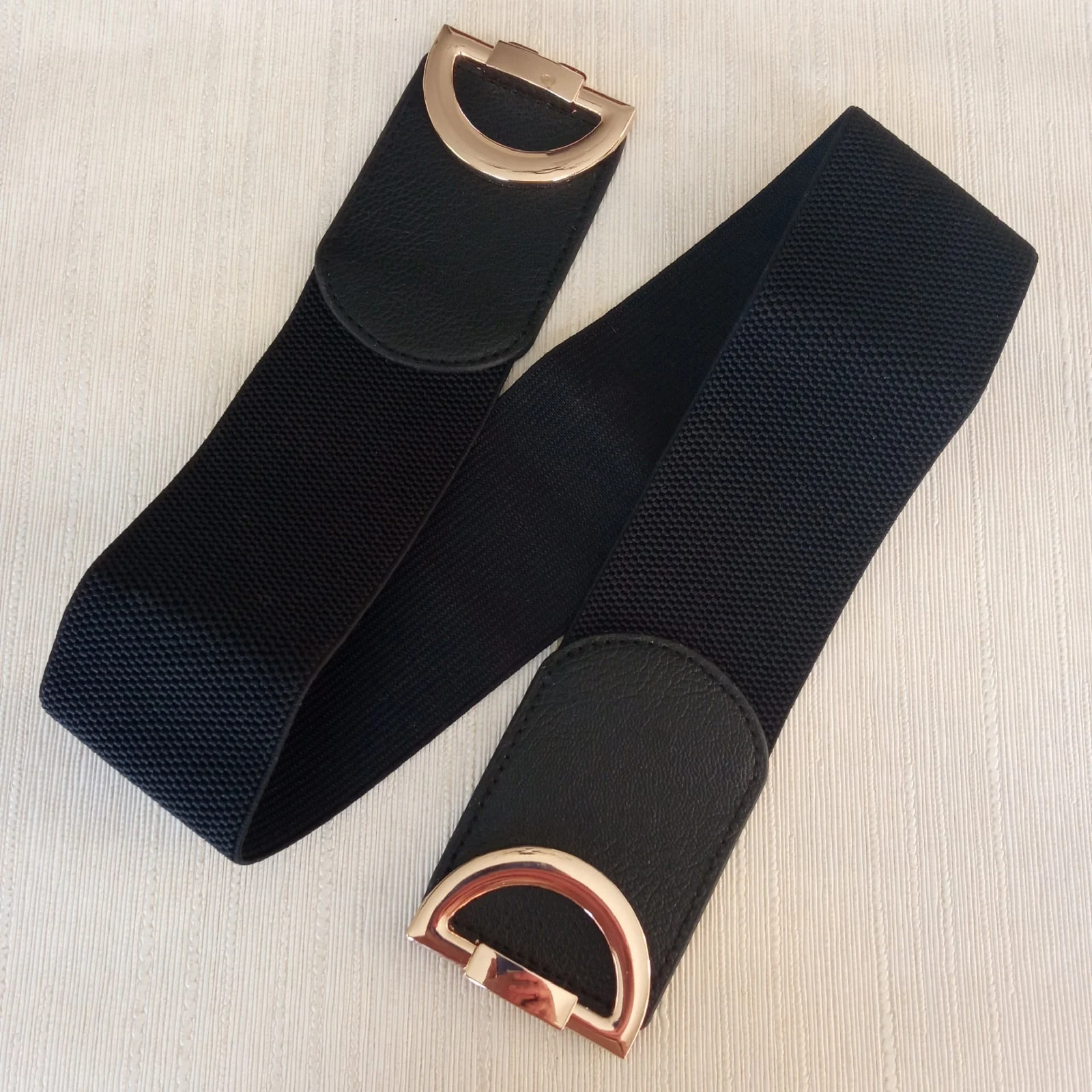 Women Wide Stretchy Belt Fashion Vintage Elastic Female Waist Cinch Girls Cummerbund