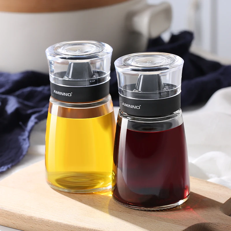 AMINNO кухонный распылитель для приправы соус Cruet стеклянная бутылка хранения 170 мл