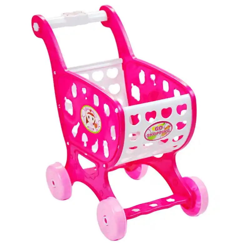 kids plastic shopping cart