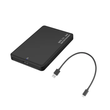 

HDD Case 2.5inch SATA to USB 3.1 Adapter Hard Drive Enclosure for SSD Disk HDD Box Type C 3.1 Case HD External