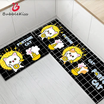 

Bubble Kiss Cute Cartoon Crystal Velvet Carpet Modern Style Design Living Room Carpet Oil-Proof Kitchen Mat Home Decor Kids Rug