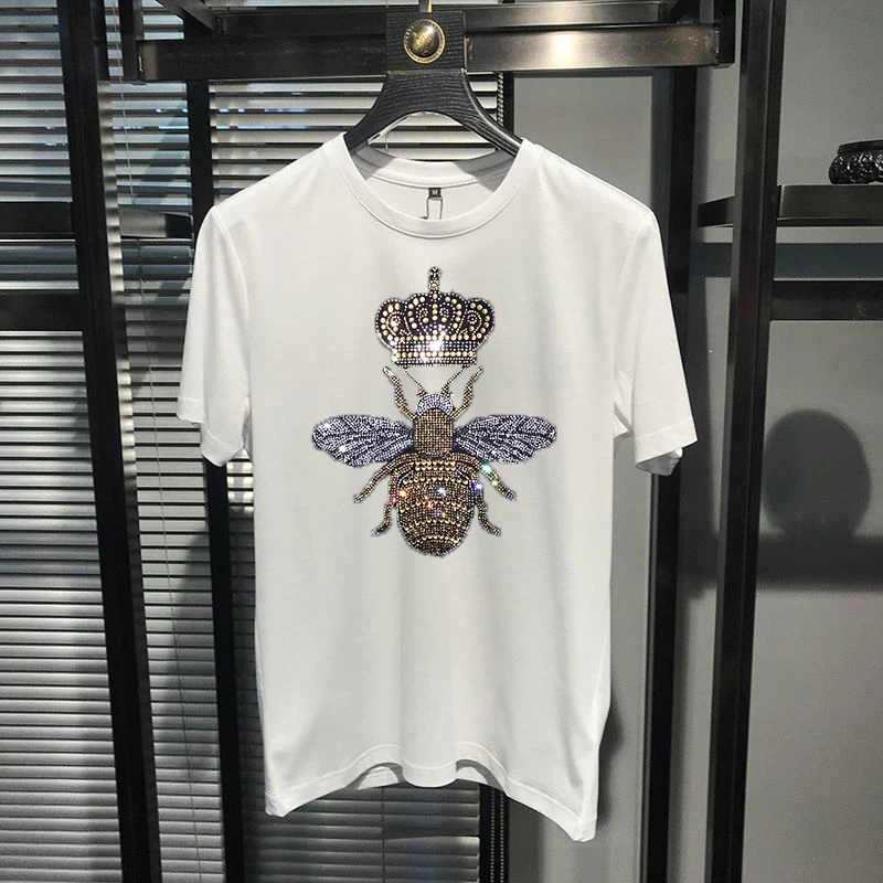 BEE AND CROWN Tシャツ Amazon.com: Queen Bee Crown T-Shirt : Clothing, Shoes & Jewelry
