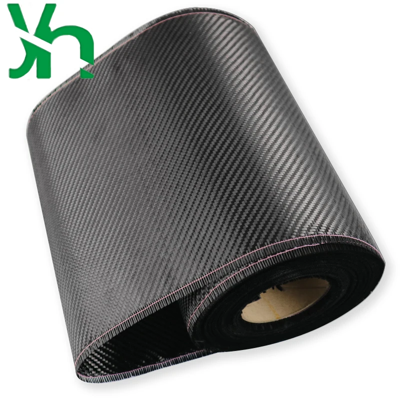 Twill 3K210g carbon fiber cloth has high modulus and is used for surface modification of automobile appearance parts