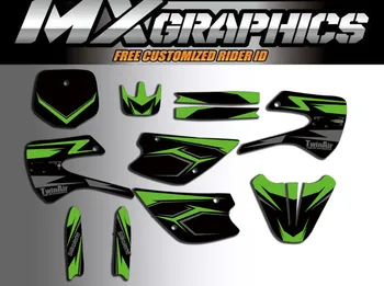

Motorcycle GRAPHICS BACKGROUNDS DECALS STICKERS FOR KAWASAKI KX85 KX100 1998 1999 2000 2001 2002 2003 2004 2005 2006 2007-2013