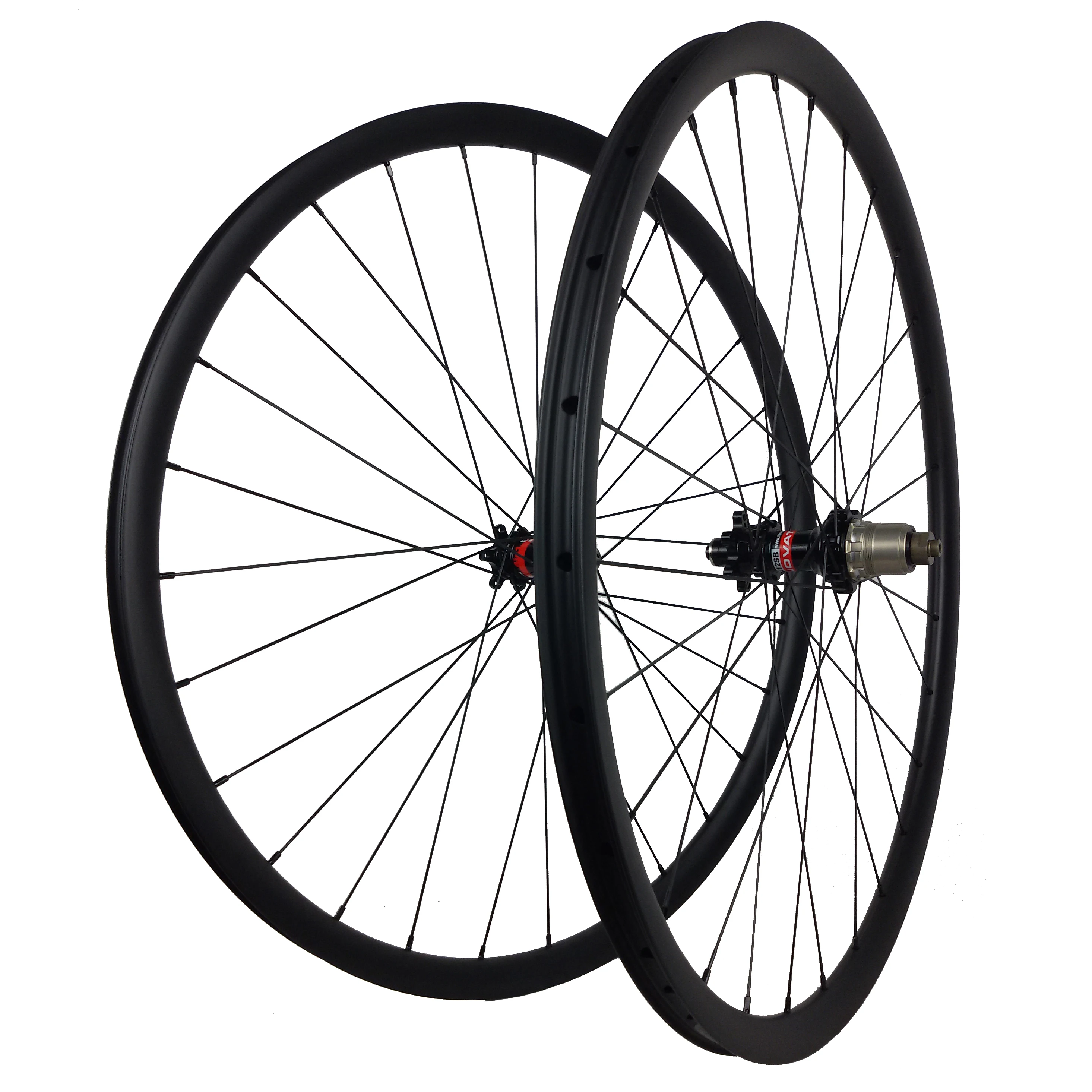 

Ultralight MTB Carbon Wheels 27X23mm 29/27.5er Asymmetry Bike Wheelset Mountain Cycle Quick Release/Thru Axle 6 Bolt/Center Lock