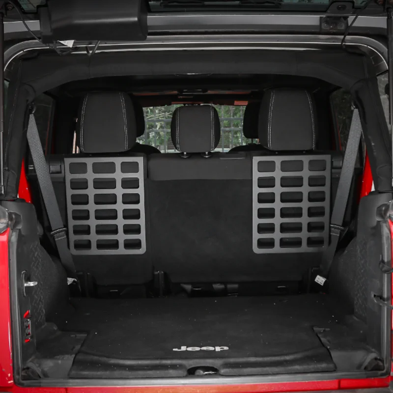 Для Jeep Wrangler 2007 2008 2009 2010 2011 2012 2013 Металл сиденье для салона автомобиля задняя спинка полка багажник Чемодан Перевозчик Автомобильный держатель для укладки