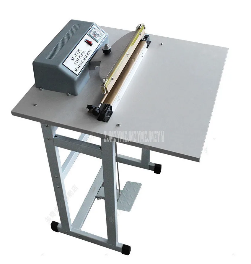 Length 40cm Sleeve Sealing Machine Plastic Wrap Sealer Shrinking Machine Foot Pedal Plastic Sleeve Sealing Making Machine SF-400