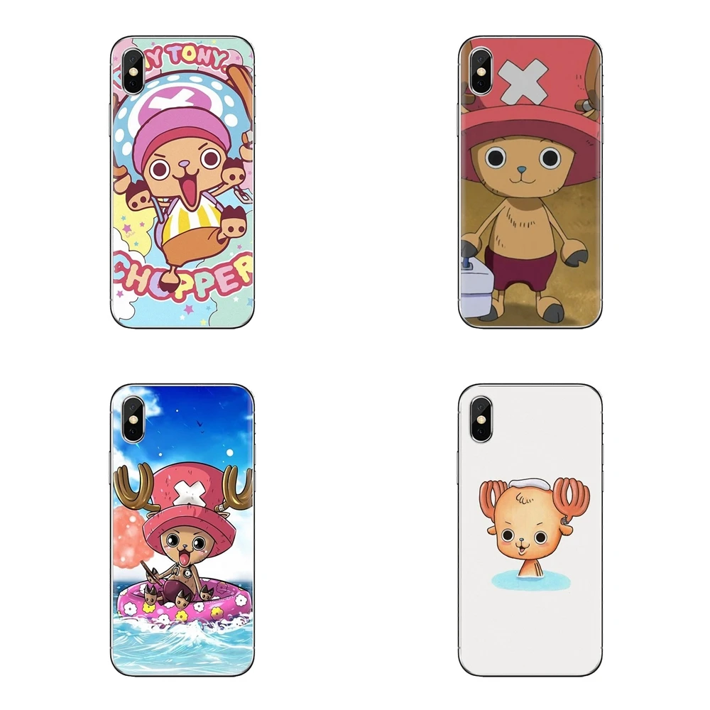 Одна деталь Тони Чоппер для samsung Galaxy S2 S3 S4 S5 мини S6 S7 край S8 S9 Plus Note 2 3 4 5 8 Coque Fundas