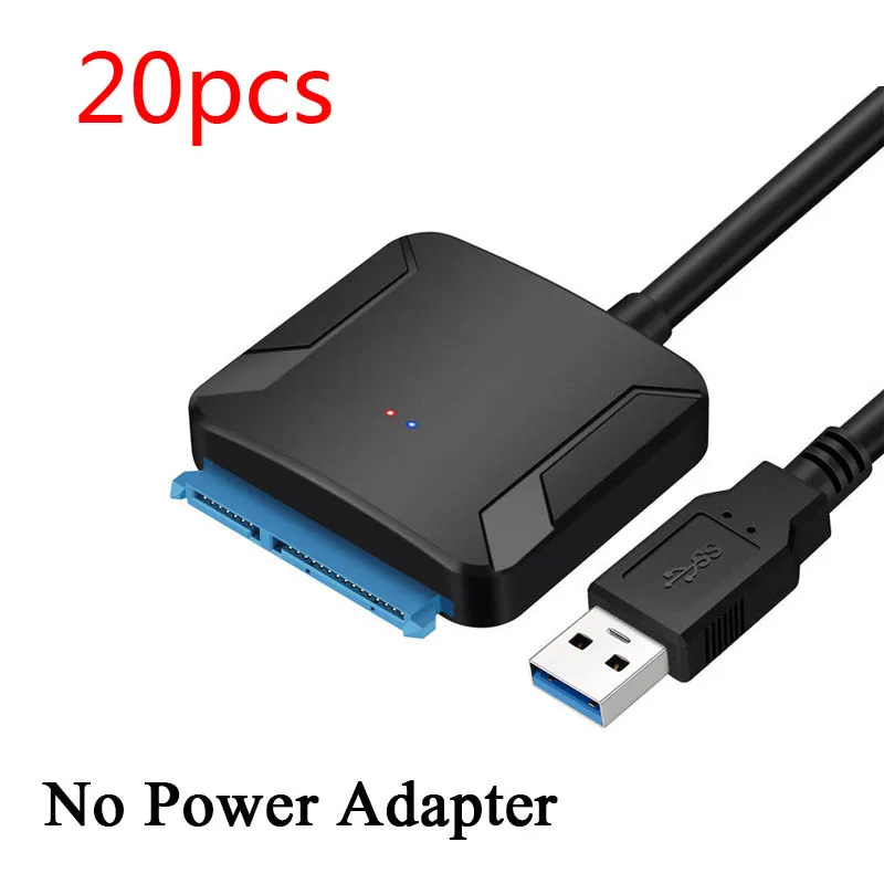 Кабели Rovtop 0 4 m USB 3 SATA конвертер штекер на 2 5/3 5 дюйма HDD/SSD проводной адаптер