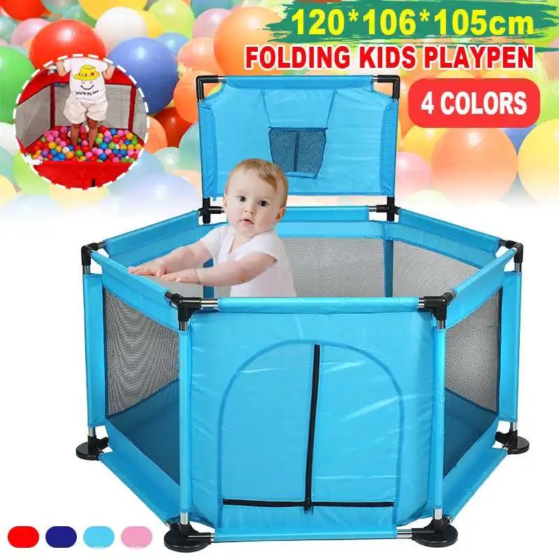 48inch Toys Tent Baby Playpen Cartoon Game Ball Pits Pool Children
