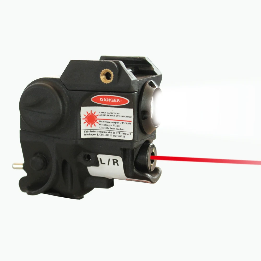 Лазерный прицел Laserspeed с зеленым лазером, светильник для пистолета Beretta Px-4, Телец Walther Ruger Sig Sauer Railed - Цвет: red laser