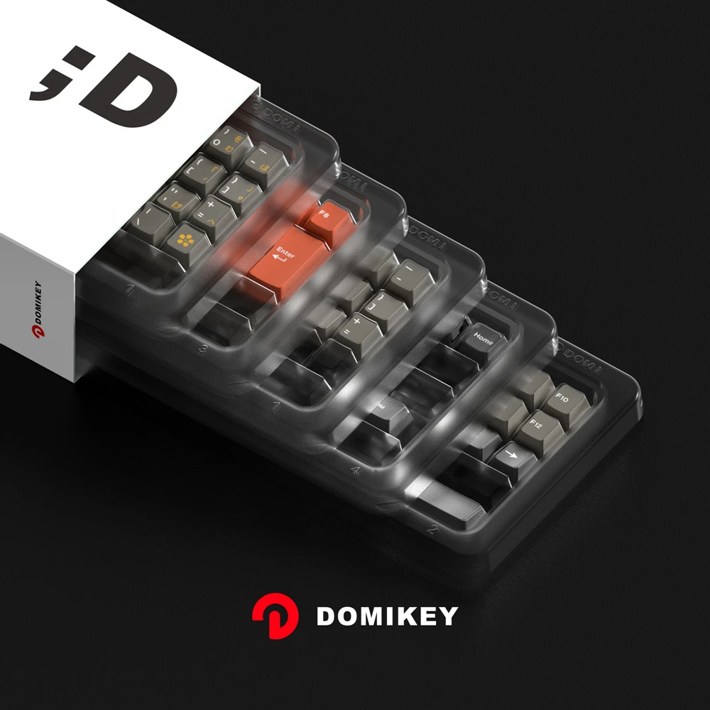 DOMIKEY二色 ABSメカニカルキーボード用キーキャップ Domikey新しキーキャップ通販スタート｜KPrepublic