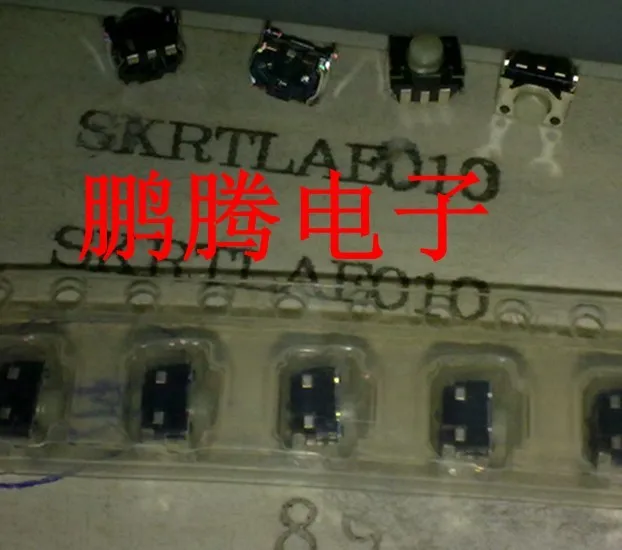 10PCS/lot SKRTLAE010 Original touch switch 3*4*3.2 side press the audio phone player switch button