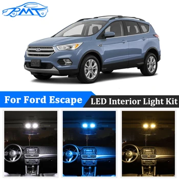

BMT 10Pcs For Ford Escape Car LED Interior Light License Plate Lamp Kit Canbus Error Free 2013-2020 Plug and Play