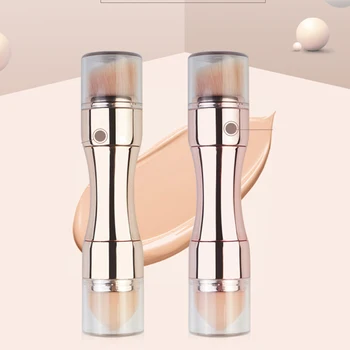 

New Multi-function Portable Women Makeup Tool 4 In 1 Women Makeup Brushes Foundation Eyebrow Shadow Eyeliner Blush Powder Brush