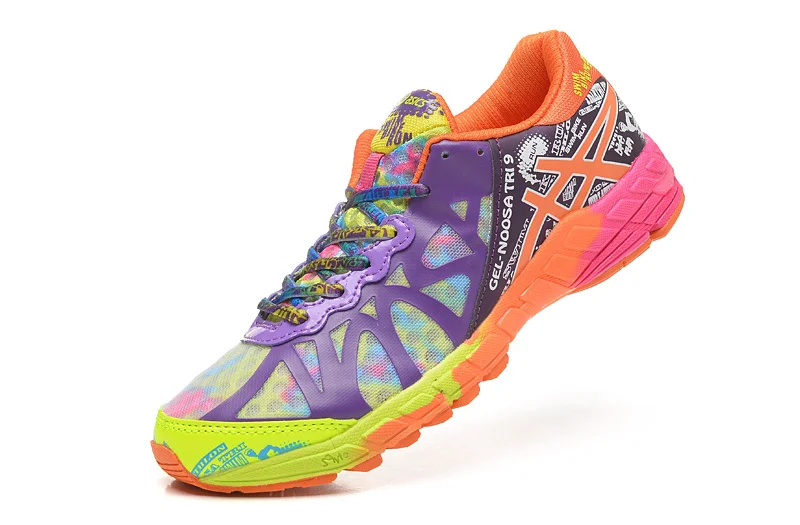 Официальный Asics Gel-Noosa TRI9 женская обувь дышащая устойчивая обувь для бега уличная теннисная обувь Классическая Hongniu