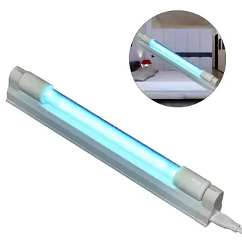 

220V-240V 6W Ceramic Head Quartz Tube UV Ultraviolet Sterilization Lamp With Or Without Ozone Quartz Crystal Head Tube