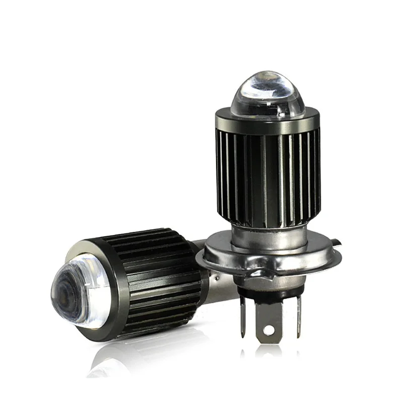 Ruiandsion BA20D CSP LED Motorcycle Headlight Bulb – Hi/Lo Beam, 1800 Lumens, 12V, White (Adventure/Street/Dirt Bike)