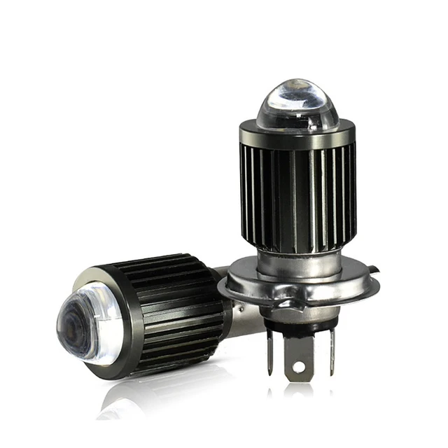 P Ledled Motorcycle Headlight Bulb H4 Hs1 12v Hi-lo Beam For All Cars