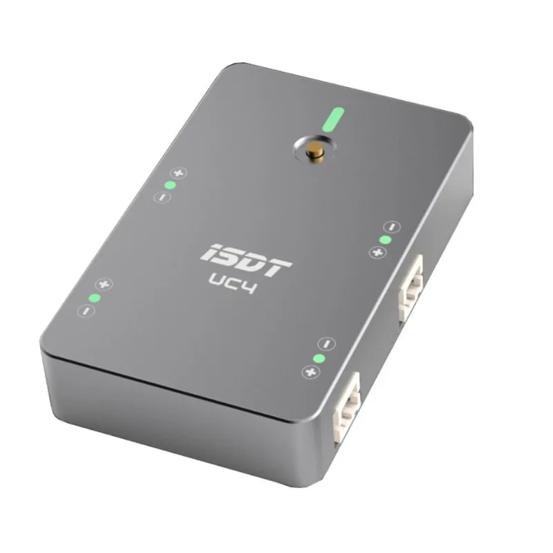 

ISDT UC4 18W 4X1.5A 1S MINI Smart Battery Charger With Type C Input PH2.0 Output for LiPo/LiHv Battery
