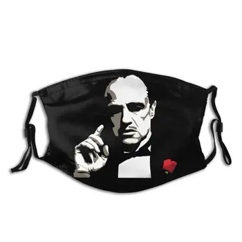 

Graphic Print Godfather Vito Corleone Fashion Design Reusable Mask Amazing Windproof With Replaceable PM2.5 Filters