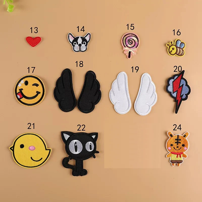 Милые нашивки в виде животных котенок Кот бусины со стразами вышитые тканевая