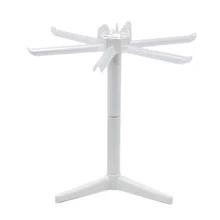 Пластиковая Бытовая Складная Сушилка для лапши, белая Складная Сушилка для пасты и спагетти, съемная Нескользящая вешалка для лапши