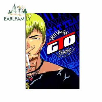

EARLFAMILY 13cm x 5.6cm for GTO Great Teacher Onizuka Cartoon Personality Car Stickers Scratch-Proof Decal for Bumper Motorcycle