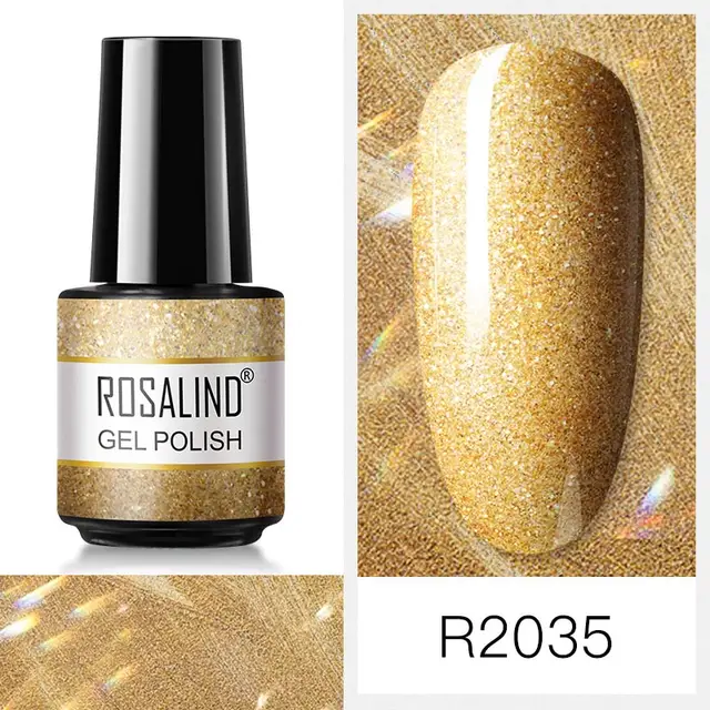 ROSALIND Nail Art 7ML Gel Polish 80 Color For Manicure Design UV Nail Polish Gel Lacquer Soak Off Semi Permanent Gel Nail Polish RAR2035